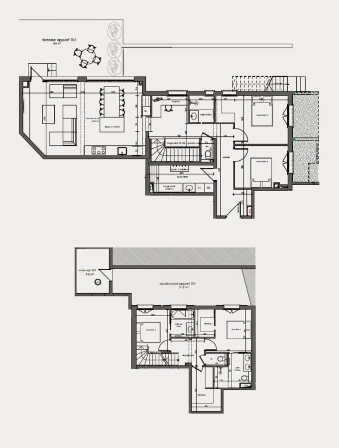 La Chaumine Apartman Montriond Kültér fotó