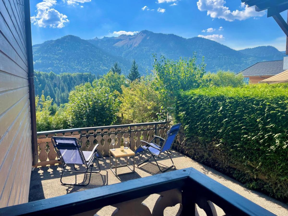 La Chaumine Apartman Montriond Kültér fotó